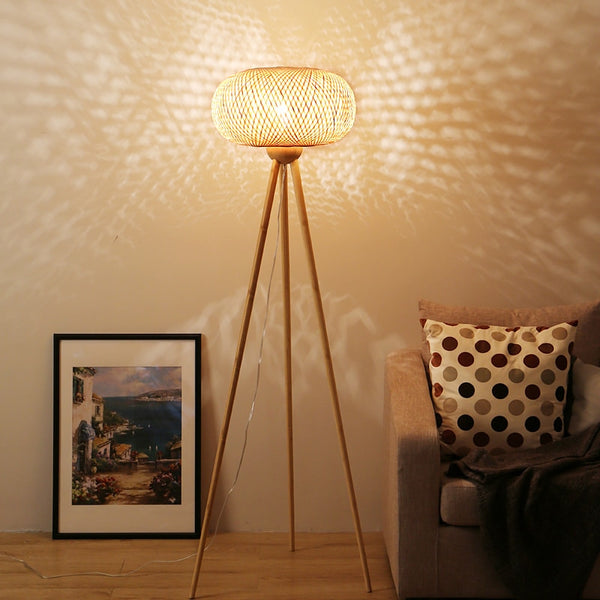 Bamboo Floor Lamps