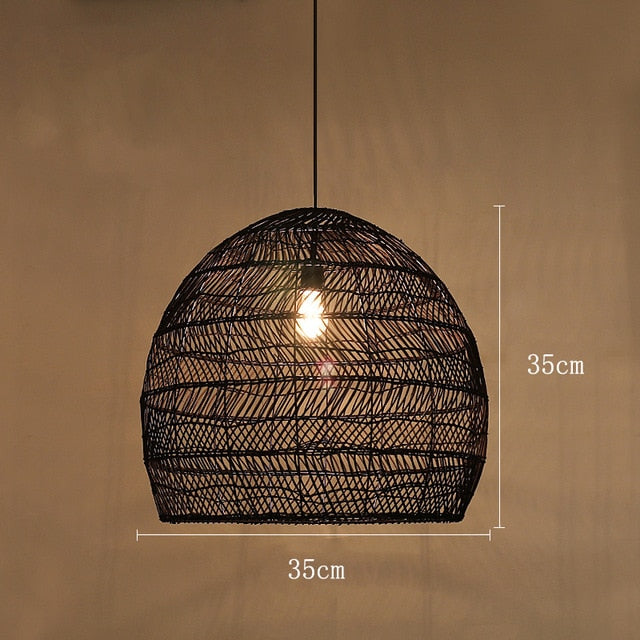 Rattan Lamp