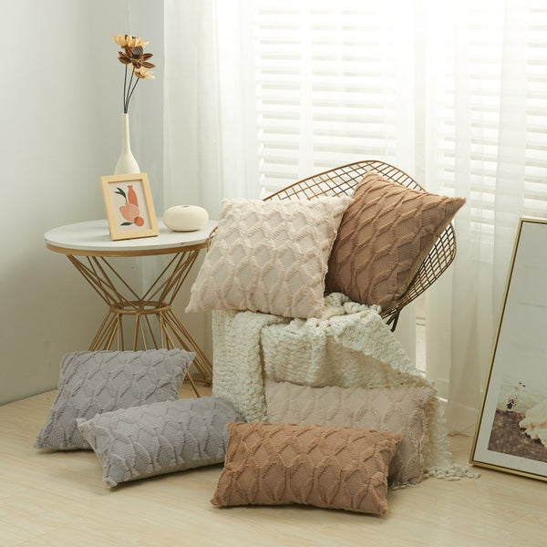 Plush Pillow Cover