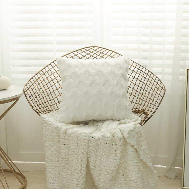 Plush Pillow Cover
