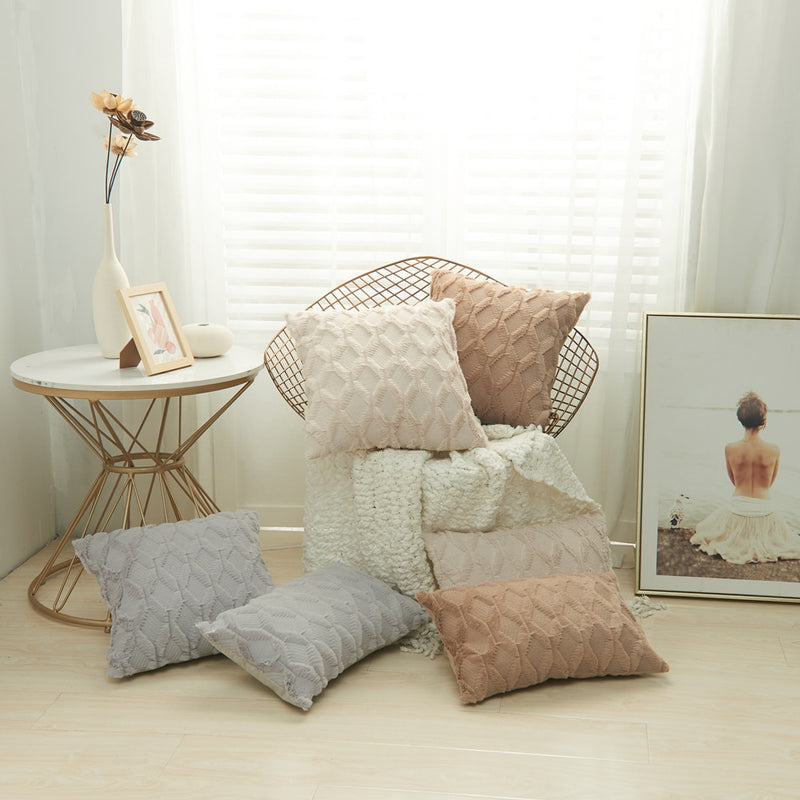 Plush Pillow Cover