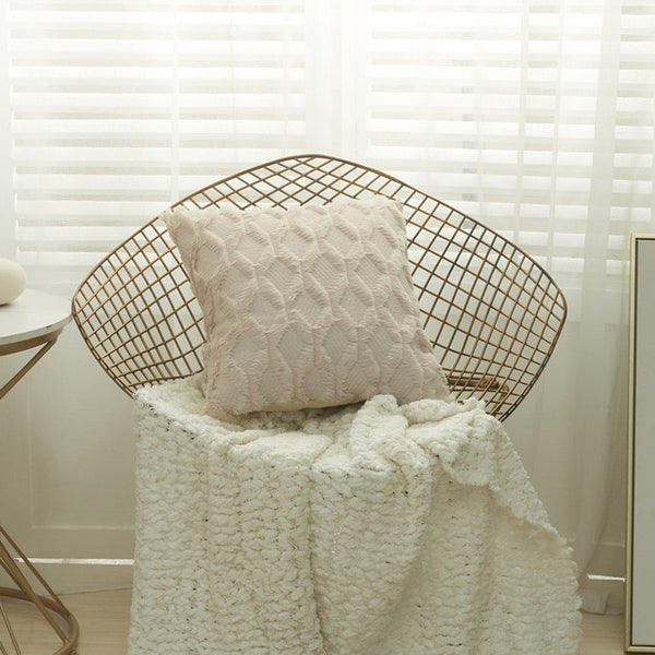 Plush Pillow Cover