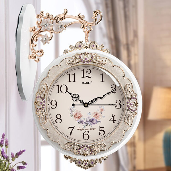 Large Wood Wall Clock