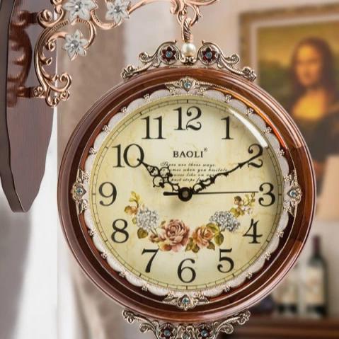 Large Wood Wall Clock