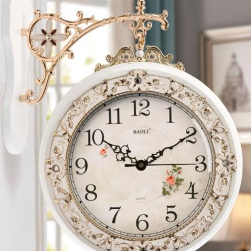 Large Wood Wall Clock