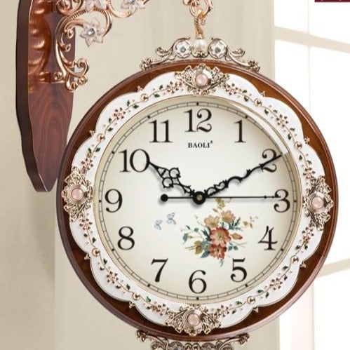 Large Wood Wall Clock