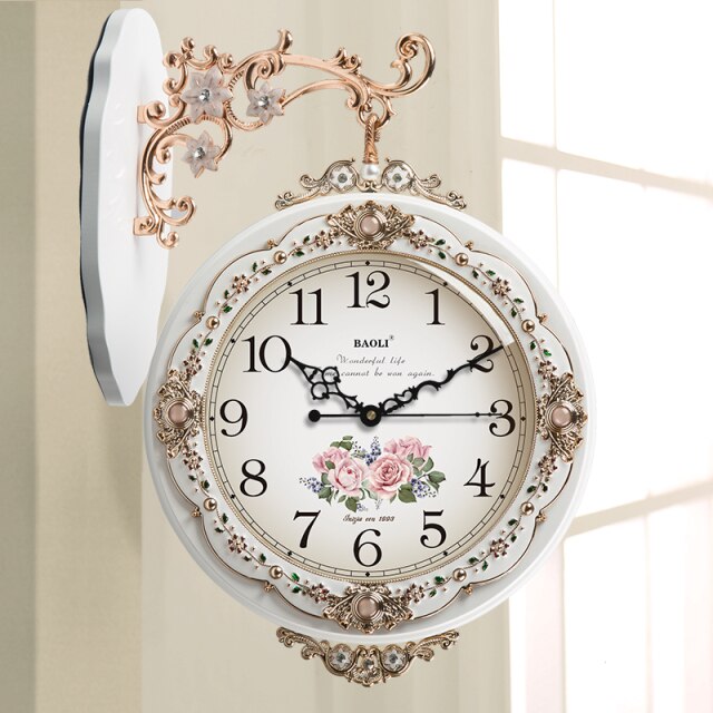 Large Wood Wall Clock