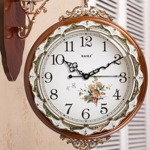 Large Wood Wall Clock