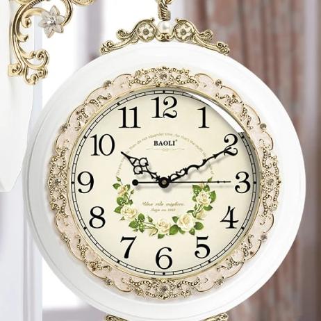 Large Wood Wall Clock