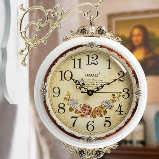 Large Wood Wall Clock