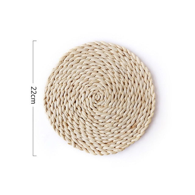Round Woven Table Mat