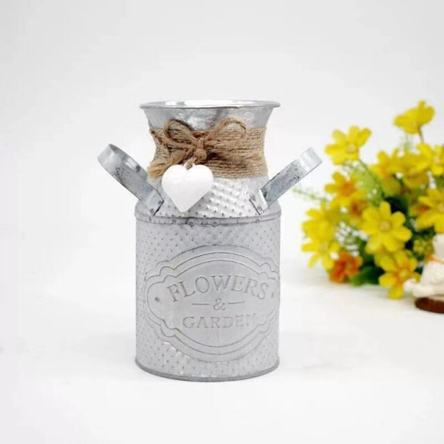 Shabby Chic Flower Vase