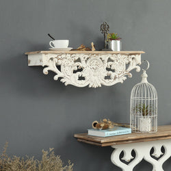 Vintage Wood Wall Shelf