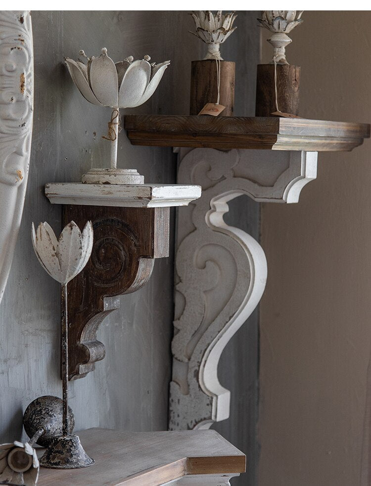 Vintage Wood Wall Shelf
